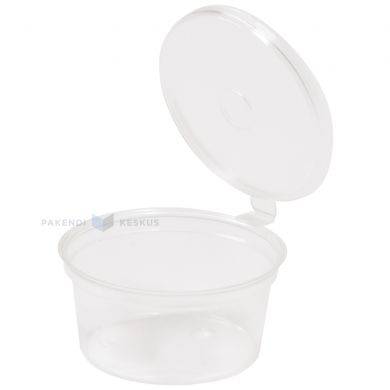 100 Pcs 25/30/35/40ml Disposable Plastic Takeaway Sauce Cup