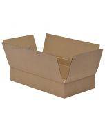 Corrugated carton box with different heights 400x225x110/80mm