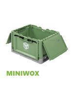 RENTAL-MINIWOX-Plastic collapsible moving box 400x300x240mm