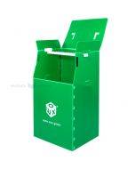 RENTAL-CLOTHES WOX-Plastic collapsible wardrobe box 600x500x1000mm