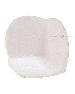 White foam corner protector 60x60x60x10mm