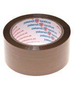 Brown packaging tape Low Noise 48mm wide acrylic, 66m/roll