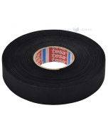 Black textile insulating tape Tesa 51006 19mm wide, 25m/roll
