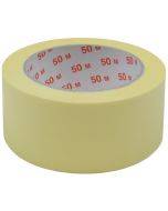 Masking tape with strong glue 50mm wide +60C, 50m/roll