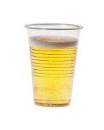 Transparent plastic drinking cup 200ml PP, 100pcs/pack