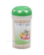 Bamboo toothpick 6,5cm, 200pcs/container
