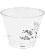 Food cup RPET 270ml diam. 92mm height 73mm, 50pcs/pack
