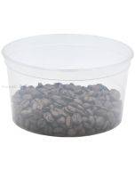 Transparent reusable food cup without lid PP 500ml diam. 125mm, 50pcs/pack