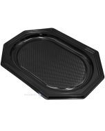 Black tray without lid 350mm, 10pcs/pack
