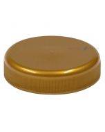 Golden lid for plastic jar diameter 63mm