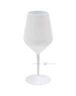 Reusable plastic white wine goblet 470ml TT 350x machine washable