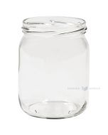 Glass jar without lid 540ml diameter 82mm