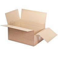 Corrugated carton box with different heights 380x280x250/170mm