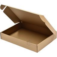 Corrugated carton box with lid 390x285x65mm