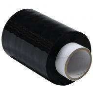 Must käsipakkekile Stretch Minirull laiusega 10cm paksusega 23mic, rullis 125m