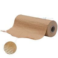 Brown honeycomb paper 39,5cm wide 90g/m2, 100m/roll