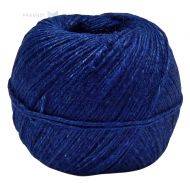 Blue linen twine, about 174m/roll
