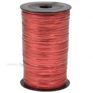 Metallic red ribbon, 50m/roll