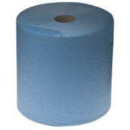 2-layered paper towel Bulkysoft blue 26cm wide, 304m/roll