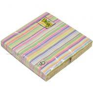 3-layered napkin with stripes 33x33cm, 20pcs/pack