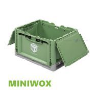 RENT-MINIWOX-Plastikust kokkupandav kolimiskast 400x300x240mm