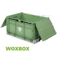 АРЕНДА-WOXBOX-Складной пластиковый ящик для переезда 600x400x340мм