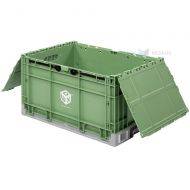 RENTAL-WOXBOX-Plastic collapsible moving box 600x400x340mm