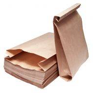 Brown paper bag 15+7x38cm 45g/m2, 100pcs/pack
