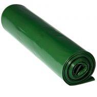 Зелёный-чёрный пакет для мусора LD 150л, в рулоне 5шт