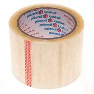 Transparent packaging tape 76mm wide acrylic, 66m/roll