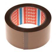 Brown packaging tape Tesa 4024 50mm wide acrylic, 66m/roll