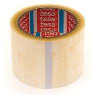 Transparent packaging tape Tesa 4280 75mm wide, 66m/roll