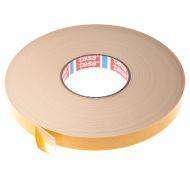 White double-sided PE foam tape Tesa 19mm wide, 25m/roll