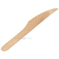 Wooden knife height 16,5cm, 100pcs/pack