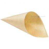 Wooden cone 140ml 120x170mm, 25pcs/pack