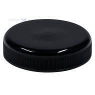 Black lid for plastic jar diameter 63mm