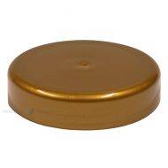 Golden lid for plastic jar diameter 83mm