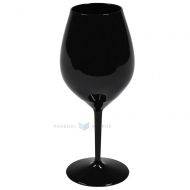 Reusable plastic black wine goblet 510ml TT 350x machine washable