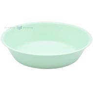 Reusable light green plastic soup bowl 17,8cm PP 125x machine washable