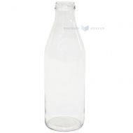 Glass bottle without cork Latte Roma 1000ml diameter 43mm