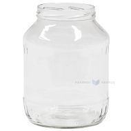 Glass jar without lid 1700ml diameter 89mm