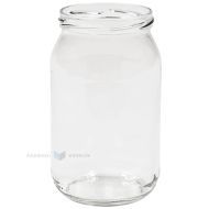 Glass jar without lid 900ml diameter 82mm
