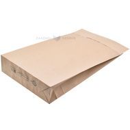 Brown paper mailer 26x7x41+5cm with one glue strip