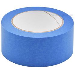 Blue easily revovable masking tape 50mm wide, 50m/roll