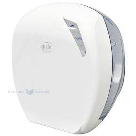 Toilet paper dispenser for wall Grite Mini Jumbo white