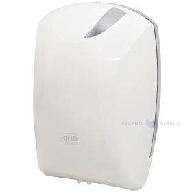 Manual towel roll dispenser for wall Grite Maxi Centrefeed white