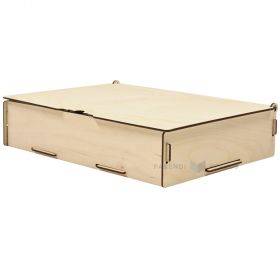 Wooden gift box 300x210x60mm