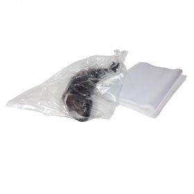 Transparent plastic bag 36x76cm, 100pcs/pack