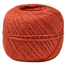 Red linen twine, about 174m/roll