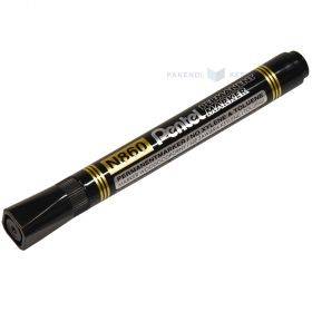 Permanent black marker Pentel N860 with chisel tip 1,8/4,5mm